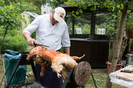 Spieß-Grillen